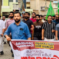 ആരോഗ്യ മന്ത്രി  വീണാ ജോര്‍ജ് രാജി വെക്കുക;; പേരാമ്പ്രയില്‍ യൂത്ത് ലീഗ് പ്രതിഷേധ പ്രകടനം നടത്തി