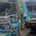 ബസുകള്‍ കൂട്ടി ഇടിച്ച് അപകടം; വിദ്യാര്‍ത്ഥികള്‍ ഉള്‍പ്പടെ നിരവധി പേര്‍ക്ക് പരിക്ക്