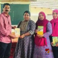 പുസ്തകങ്ങൾ കൈമാറി; ഭൂമിവാതുക്കൽ എൽപി സ്കൂളിൽ അമ്മ വായന പദ്ധതിക്ക് തുടക്കം 