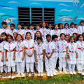 ജെആര്‍സി സ്‌കാര്‍ഫ് അണിയിക്കല്‍ ചടങ്ങ് നടത്തി പെരുവട്ടൂര്‍ എല്‍പി സ്‌കൂള്‍