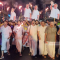 വോട്ട് അധികാര്‍ യാത്രക്ക് ഐക്യദാര്‍ഢ്യം; പേരാമ്പ്രയില്‍ യുഡിഎഫ് നൈറ്റ് മാര്‍ച്ച് നടത്തി