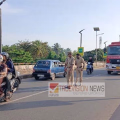 എരഞ്ഞോളി പാലത്തിൽ കുടുങ്ങിയ ടാങ്കർ ലോറി തകരാർ പരിഹരിച്ച് നീക്കി ; ഗതാഗതം പുന:സ്ഥാപിച്ചു.