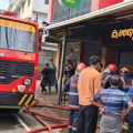 മാവൂര്‍ റോഡില്‍ ഹോട്ടലില്‍ തീപിടുത്തം; ദുരന്തം ഒഴിവായി