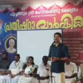 ചെറുവാഞ്ചേരി പൂവത്തൂർ ശ്രീ മഹാവിഷ്ണു ക്ഷേത്രത്തിൽ  ആധ്യാത്മിക സദസ്സും ദേവീ  സ്തോത്രാർച്ചനയും ഭജനയും