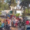 കേളകം ഇരട്ടതോടിൽ വാഹനാപകടം;അപകടത്തിൽ ബൈക്ക് യാത്രികന് പരിക്കേറ്റു.