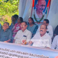 പാനൂരിനടുത്ത് കണ്ണംവള്ളിയിൽ നൂറുദ്ദീൻ പഠന ഗവേഷണ കേന്ദ്രത്തിനെതിരെ സിപിഎം അതിക്രമം ; കോൺഗ്രസ് ബൂത്ത് കമ്മിറ്റികൾ നിരാഹാര സമരം നടത്തി