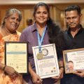 വേൾഡ് വൈഡ് ബുക്ക് ഓഫ് റെക്കോർഡ് കരസ്ഥമാക്കി ന്യൂ മാഹി സ്വദേശിനി.*