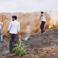 ജൈവ വൈവിധ്യങ്ങളുടെ കലവറയായ മാടായിപ്പാറയിൽ തീപിടുത്തം ; അഗ്നിശമനസേനയെത്തുമ്പോഴേക്ക് വിദ്യാർത്ഥികൾ തീയണച്ചു