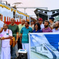 പൂവണിഞ്ഞത് ചിരകാല അഭിലാഷം ; രാമേശ്വരം - മംഗളൂരു - എക്സ്പ്രസ്സിന് കണ്ണൂരിൽ സ്വീകരണം നൽകി.