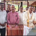 ആയില്യംനാൾ ആഘോഷം: കാഞ്ഞിരമുള്ളപറമ്പ് ഭഗവതി ക്ഷേത്രത്തിൽ ദർശനം നടത്തി എൻ.ഡി.എ സ്ഥാനാർഥി എ. ദിനേശൻ