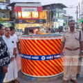 തലശേരി നഗരസഭയും, ട്രാഫിക്ക് പൊലീസിനും ഒപ്പം കൈകോർത്ത് വ്യാപാരി വ്യവസായി സമിതി ; അപകടങ്ങൾ തുടർക്കഥയായ സംഗമം ജംഗ്ഷനിൽ റിഫ്ലക്ടർ റിംഗ് സ്ഥാപിച്ചു
