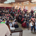 തലശ്ശേരി ഓ ചന്തുമേനോൻ സ്മാരക വലിയ മാടാവിൽ ഗവൺമെൻറ് യുപി സ്കൂൾ 2026 - 27 വർഷത്തെ പ്രവേശനോത്സവം വർണ്ണാഭമായി നടന്നു.