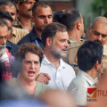 'ഭയപ്പെടുത്താനാകില്ല, സമരത്തിൽ നിന്ന് പിന്നോട്ടില്ല'; രാഹുലിനെയും പ്രിയങ്കയെയും വിട്ടയച്ചു