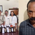  ഉപ്പുമാവ് ബാലൻ വെള്ളം കുടിച്ചു...!  പണ്ട് വീരപ്പനൊപ്പം ചന്ദനക്കടത്ത്; ഇന്ന് 12 ലിറ്റർ മദ്യവുമായി 'ഉപ്പുമാവ് ബാലൻ' എക്സൈസ് പിടിയിൽ