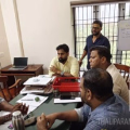 തളിപ്പറമ്പിൽ തകർന്ന റോഡ് സുരക്ഷയും മുടങ്ങിക്കിടക്കുന്ന ചിറവക്ക് ബസ് സ്റ്റോപ്പ് നിർമ്മാണവും: പി.ഡബ്ല്യ.ഡി അസി. എഞ്ചിനീയർക്ക് യൂത്ത് ലീഗ് നിവേദനം നൽകി