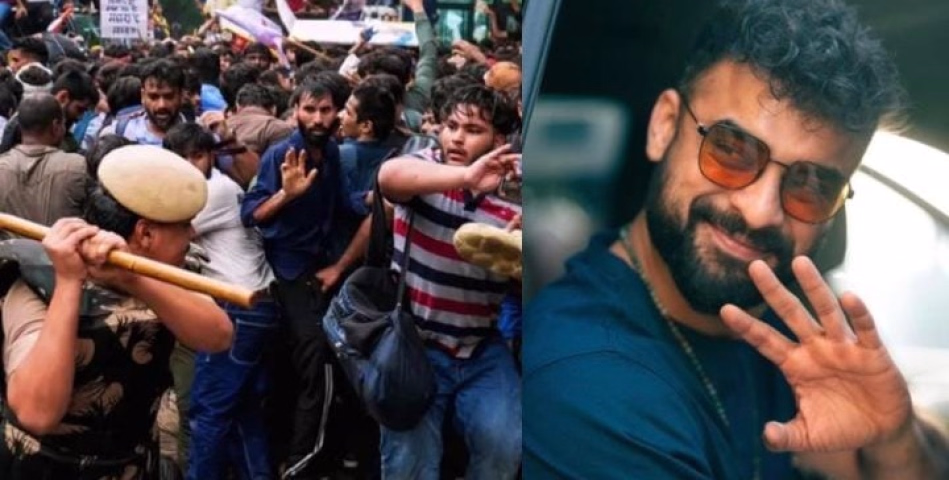 സിജെപി സമരത്തിന് ഐക്യദാർഢ്യം; 'എന്റെ രാഷ്ട്രീയം മാനവികത' ; ടൊവിനോ തോമസ്