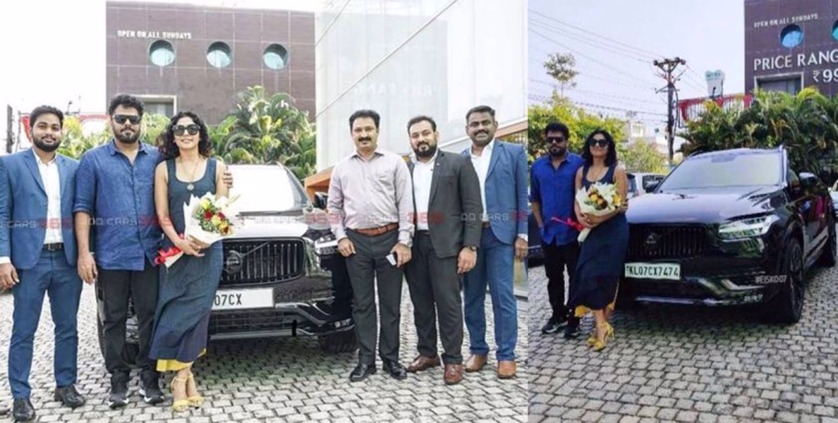 ബിഎംഡബ്ല്യുന് പിന്നാലെ 1 കോടിയുടെ വോള്‍വോ എക്‌സ്‌സി 90 സ്വന്തമാക്കി താര ദമ്പതികള്‍