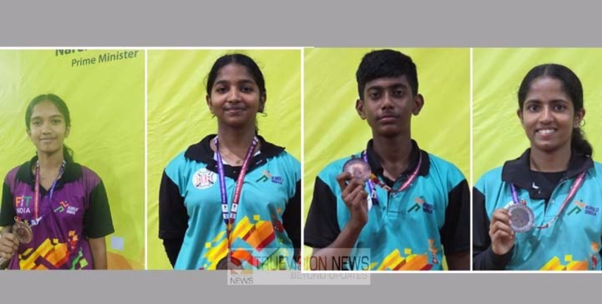 തിരുവനന്തപുരത്ത് നടന്ന ഖേലോ ഇന്ത്യ കളരിപ്പയറ്റ് ദേശീയ ലീഗ് ; പുതുച്ചേരി കളരിപ്പയറ്റ് ഫെഡറേഷന്  ശ്രദ്ധേയ നേട്ടം