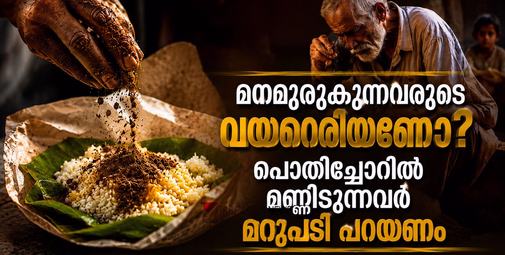 മനമുരുകുന്നവരുടെ വയറെരിയണോ? പൊതിച്ചോറിൽ മണ്ണിടുന്നവർ മറുപടി പറയണം