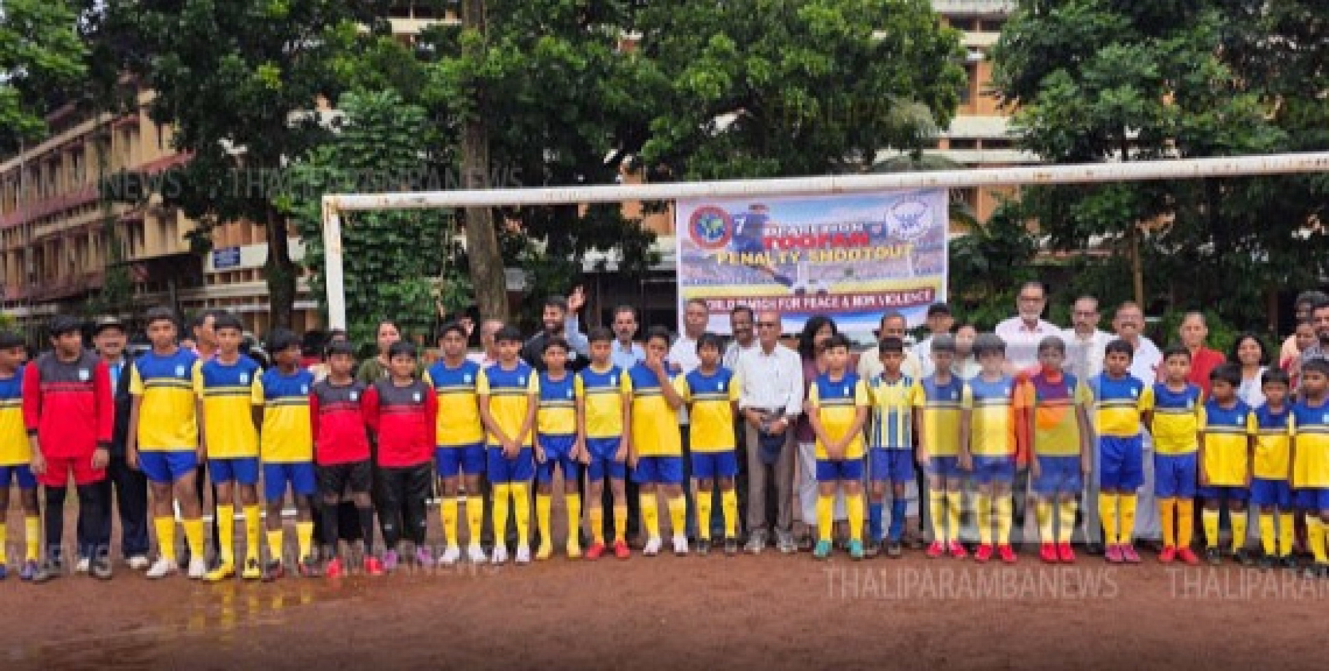 ലഹരിക്കെതിരെ പന്തടിച്ച് വിദ്യാർഥികൾ; ഓപ്പറേഷൻ തൂഫാൻ പെനാൽട്ടി ഷൂട്ട് ഔട്ട് സംഘടിപ്പിച്ചു