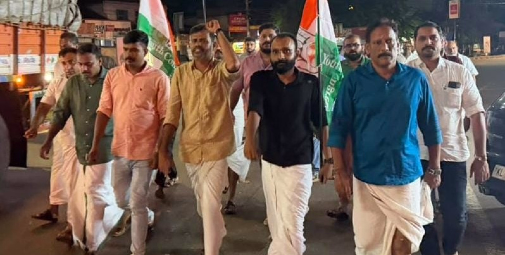 രാഹുൽ ഗാന്ധിയുടെ അറസ്റ്റിൽ പ്രതിഷേധം: ഇരിട്ടിയിൽ യൂത്ത് കോൺഗ്രസ് പ്രകടനം
